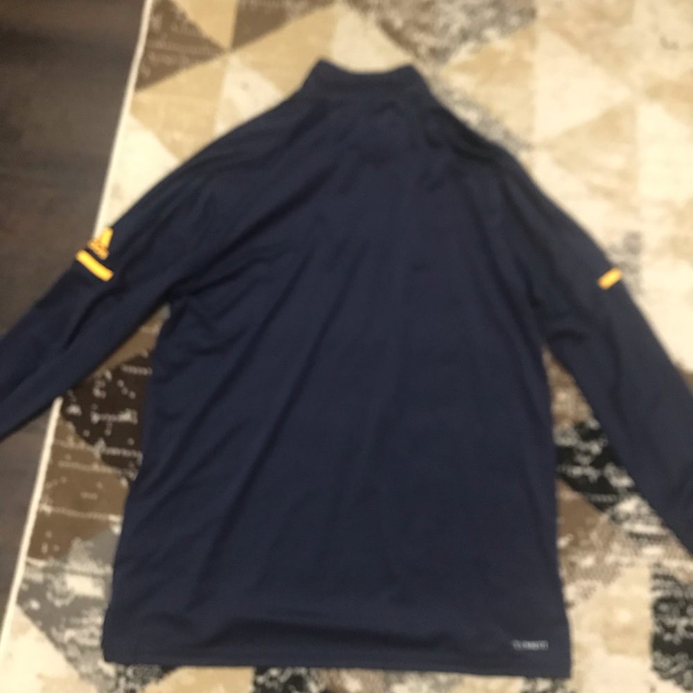 NHL Blues long sleeve 1/4 zip up - Picture 5 of 6